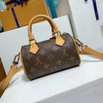 Louis Vuitton Nano speedy bag Brown